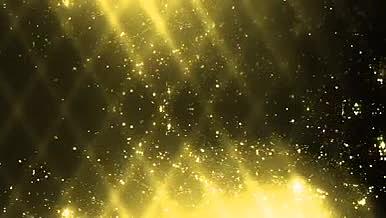 金色粒子特效背景视频视频的预览图